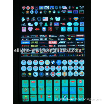 EL Car Sticker,EL light,EL sheet,el auto sticker,EL panel